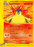 Typhlosion 64/165 — Pokémon Expedition Base Set