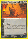 Team Magma's Poochyena 65/95 — Pokémon EX Team Magma vs Team Aqua