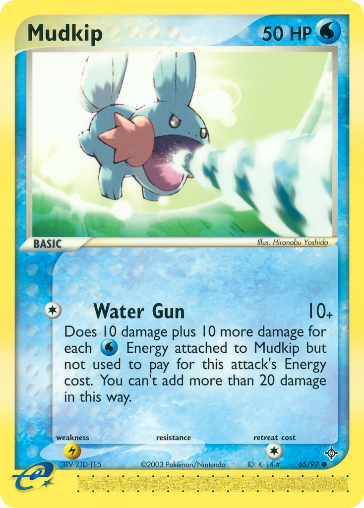 Mudkip 65/97 — Pokémon EX Dragon