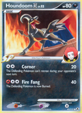 Houndoom E4 65/111 Pokémon Rising Rivals (2009) English card — catalogue reference