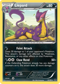 Liepard 65/98 Pokémon Emerging Powers (2011) English card — catalogue reference