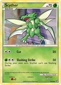 Scyther 65/90 Pokémon Undaunted (2010) English card — catalogue reference