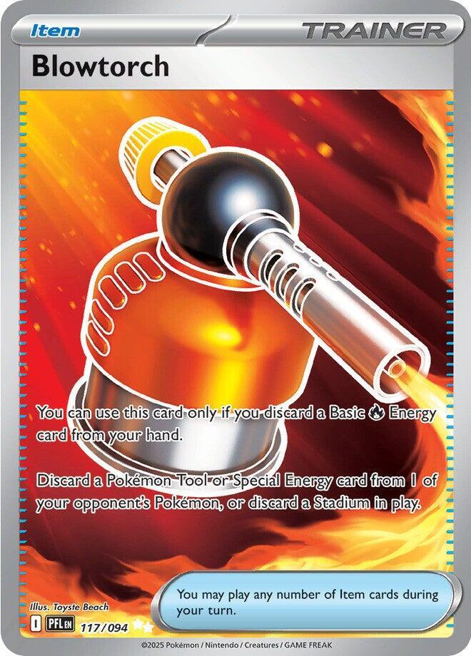 Blowtorch - Ultra Rare ME02: Phantasmal Flames 117/094 MP (Back)