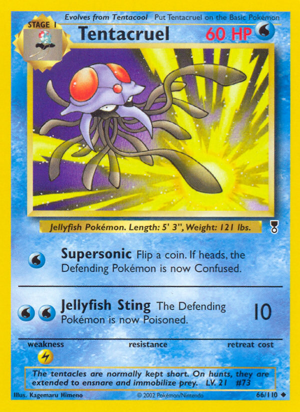 Tentacruel 66/110 — Pokémon Legendary Collection