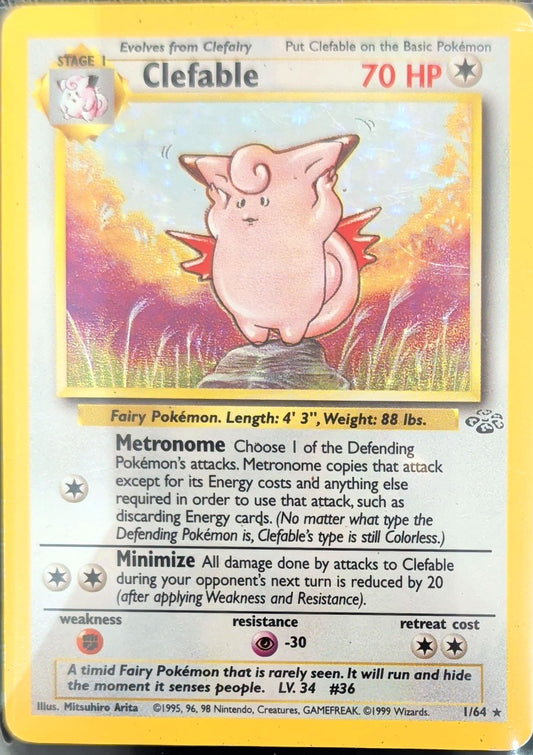 Clefable (17) Rare Jungle 17/64 MP