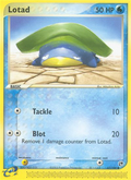 Lotad 67/100 — Pokémon EX Sandstorm