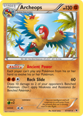 Archeops 67/101 Pokémon Noble Victories (2011) English card — catalogue reference