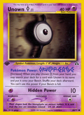 Unown [I] 68/75 — Pokémon Neo Discovery