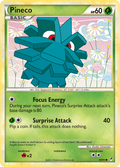 Pineco 68/95 Pokémon Call of Legends (2011) English card — catalogue reference