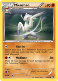 Mienshao 68/99 Pokémon Next Destinies (2012) English card — catalogue reference