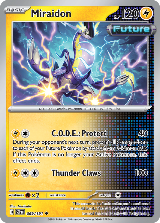 Pokemon Miraidon Surging Sparks 069/191