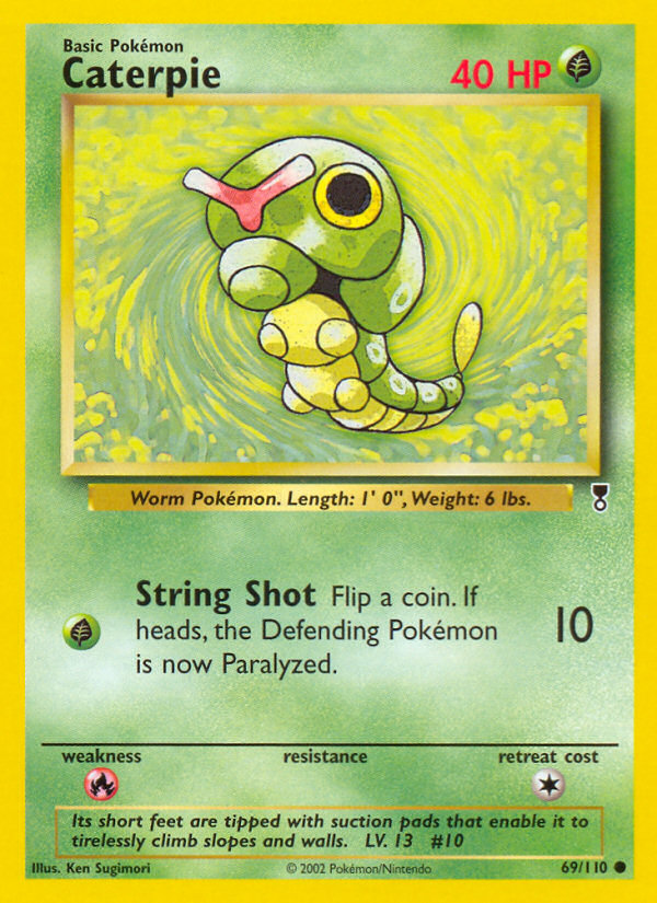 Caterpie 69/110 — Pokémon Legendary Collection