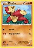 Mienfoo 69/101 Pokémon Noble Victories (2011) English card — catalogue reference