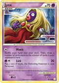 Jynx 69/123 Pokémon HeartGold & SoulSilver (2010) English card — catalogue reference