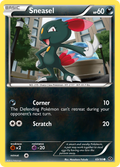 Sneasel 69/99 Pokémon Next Destinies (2012) English card — catalogue reference