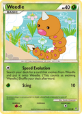 Weedle 69/95 Pokémon Unleashed (2010) English card — catalogue reference