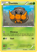 Dwebble 6/101 Pokémon Noble Victories (2011) English card — catalogue reference