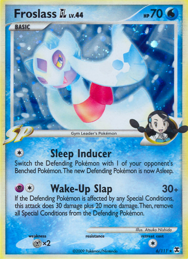 Froslass GL 6/111 Pokémon Rising Rivals (2009) English card — catalogue reference