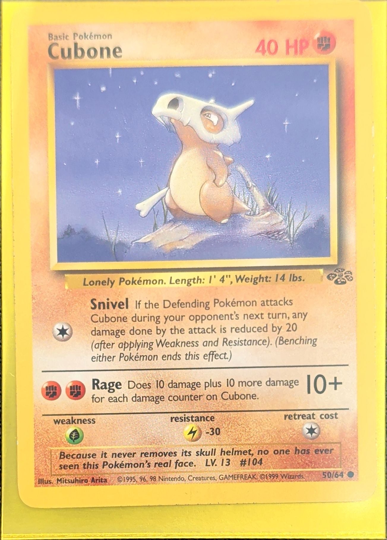 Cubone Common Jungle 50/64 MP