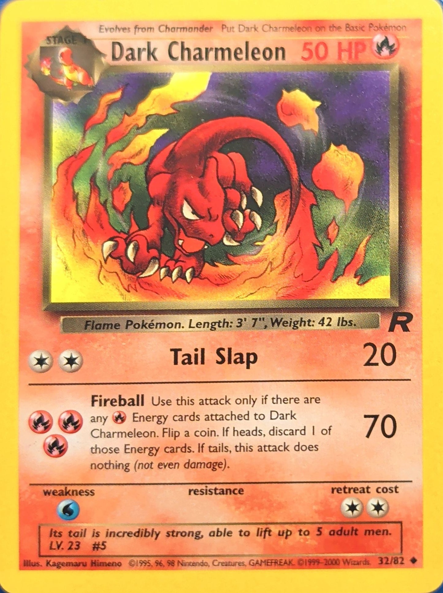 Dark Charmeleon Uncommon Team Rocket 32/82 MP