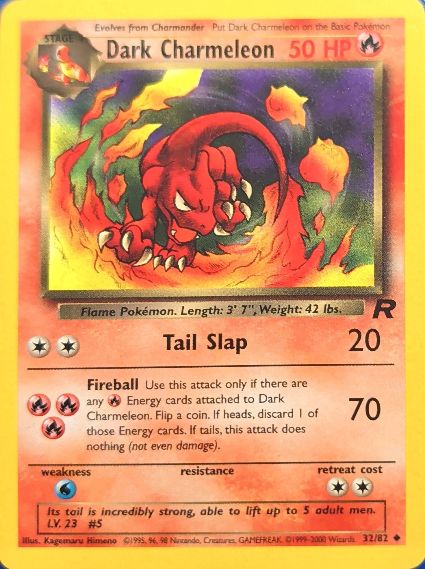 Dark Charmeleon Uncommon Team Rocket 32/82 MP