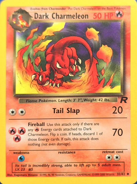 Dark Charmeleon Uncommon Team Rocket 32/82 MP