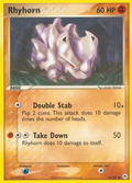 Rhyhorn 70/101 Pokémon EX Hidden Legends
