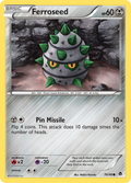 Ferroseed 70/98 Pokémon Emerging Powers (2011) English card — catalogue reference