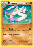 Mienshao 70/101 Pokémon Noble Victories (2011) English card — catalogue reference