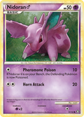 Nidoran ♂ 70/102 Pokémon Triumphant (2010) English card — catalogue reference