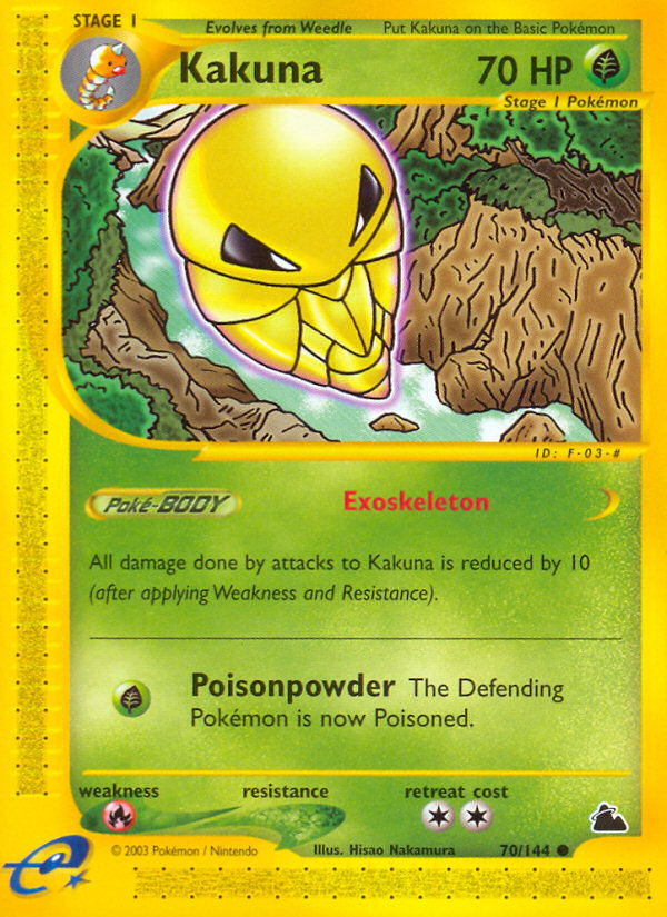 Kakuna 70/144 — Pokémon Skyridge