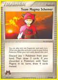 Team Magma Schemer 70/95 — Pokémon EX Team Magma vs Team Aqua