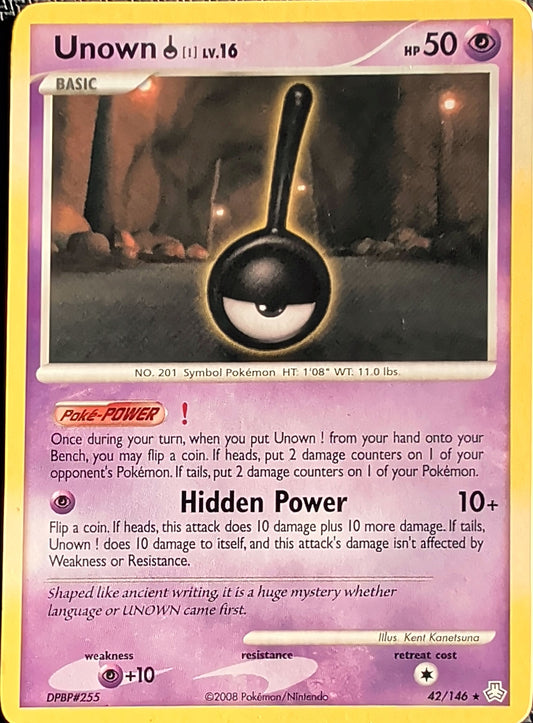 Unown (!) Rare Legends Awakened 42/146 MP
