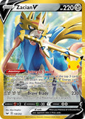 Zacian V 138/202 — Pokémon 30th Celebration Classic Collection catalogue reference