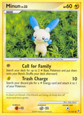 Minun 71/147 Pokémon Supreme Victors (2009) English card — catalogue reference