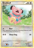 Snubbull 71/95 Pokémon Call of Legends (2011) English card — catalogue reference