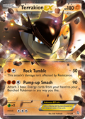 Terrakion-EX 71/124 Pokémon Dragons Exalted (2012) English card — catalogue reference