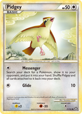 Pidgey 71/102 Pokémon Triumphant (2010) English card — catalogue reference