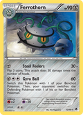 Ferrothorn 72/98 Pokémon Emerging Powers (2011) English card — catalogue reference