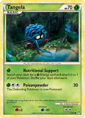 Tangela 72/95 Pokémon Call of Legends (2011) English card — catalogue reference