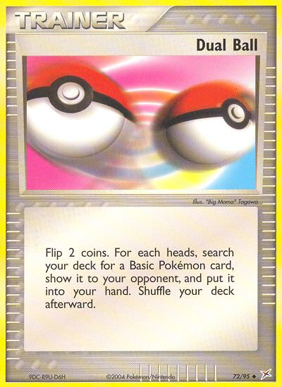 Dual Ball 72/95 — Pokémon EX Team Magma vs Team Aqua
