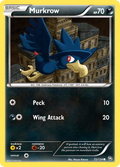Murkrow 72/124 Pokémon Dragons Exalted (2012) English card — catalogue reference