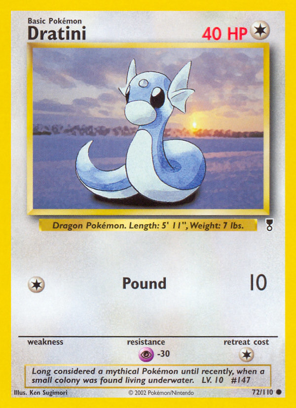 Dratini 72/110 — Pokémon Legendary Collection