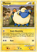 Mareep 73/123 Pokémon HeartGold & SoulSilver (2010) English card — catalogue reference