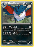 Honchkrow 73/124 Pokémon Dragons Exalted (2012) English card — catalogue reference