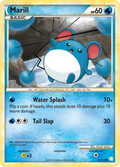 Marill 74/123 Pokémon HeartGold & SoulSilver (2010) English card — catalogue reference