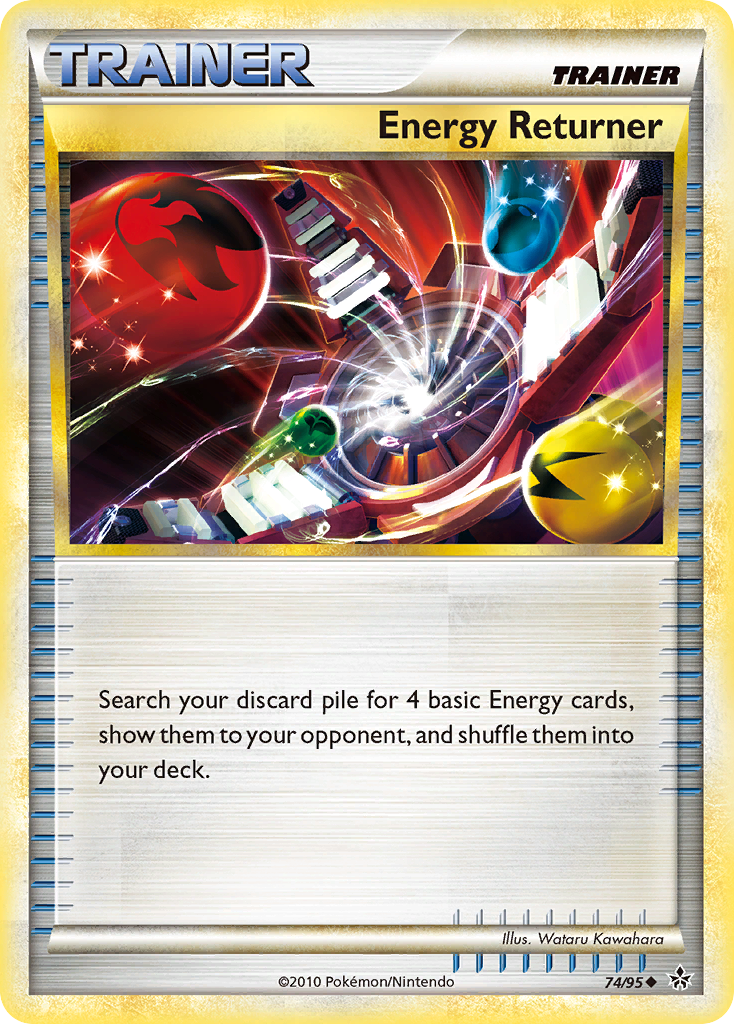 Energy Returner 74/95 Pokémon Unleashed (2010) English card — catalogue reference