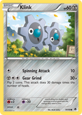 Klink 74/98 Pokémon Emerging Powers (2011) English card — catalogue reference