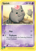 Spoink 74/97 — Pokémon EX Dragon