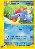 Croconaw 74/165 — Pokémon Expedition Base Set